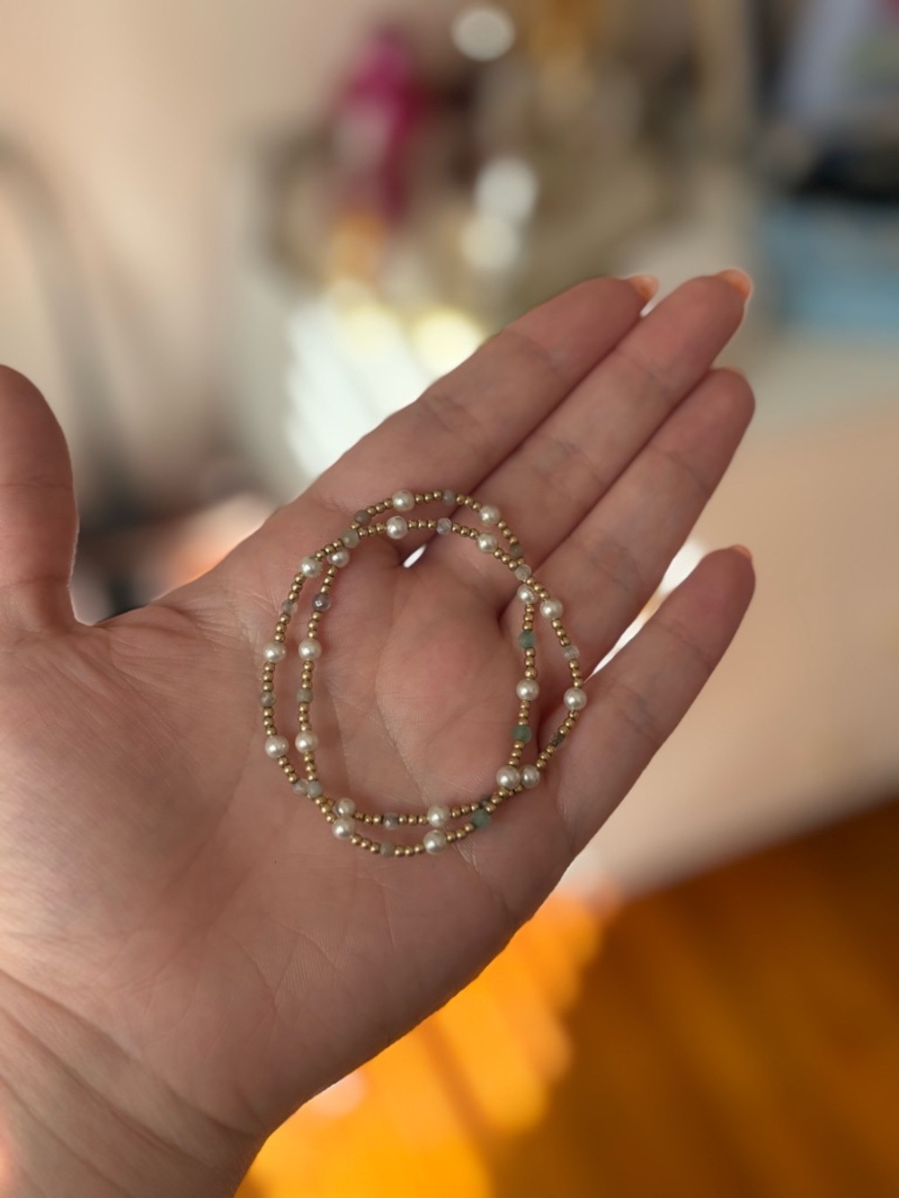 ENewton pearl & gemstone bracelets